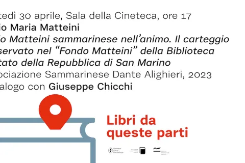 Locandina Libri da queste parti