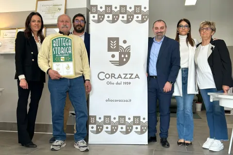 L'Oleificio Corazza, diventa l'86ª Bottega Storica del Comune di Rimini