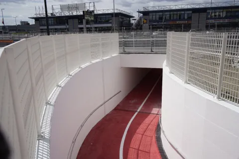 sottopasso ciclo pedonale di via della Fiera