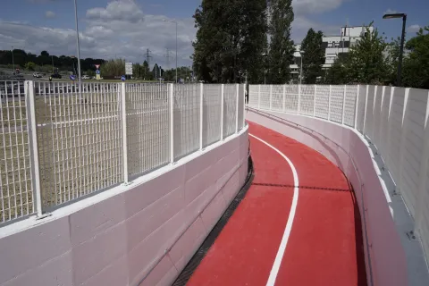 sottopasso ciclo pedonale di via della Fiera