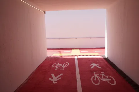 sottopasso ciclo pedonale di via della Fiera