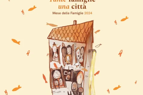 Locandina "Tante famiglie, una città"