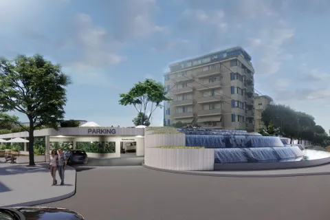 Rendering Piazza Marvelli