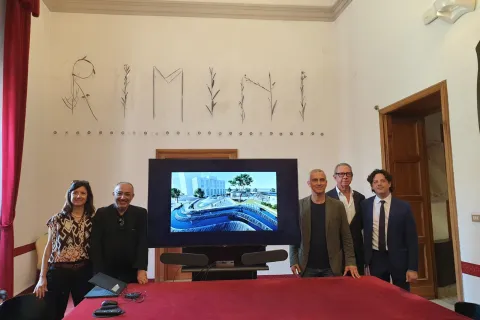 Conferenza stampa Piazza Marvelli