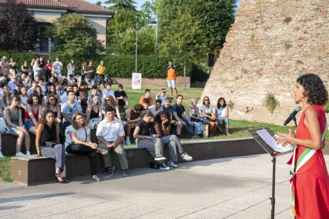 Cerimonia dei traguardi: 203 studenti di 13 istituti scolastici premiati nell'arena Francesca da Rimini