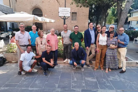 Piazzetta "Demos Bonini" - cerimonia inaugurativa