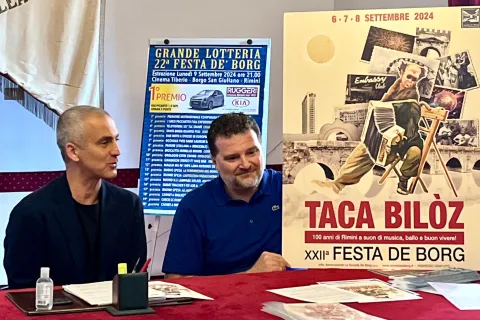 conferenza stampa festa de borg