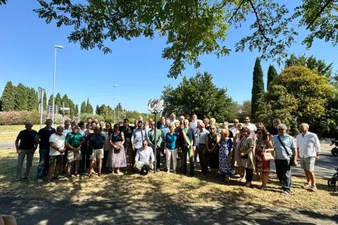 San VIto intitolazione della rotonda dedicata a Umberto Mazzotti