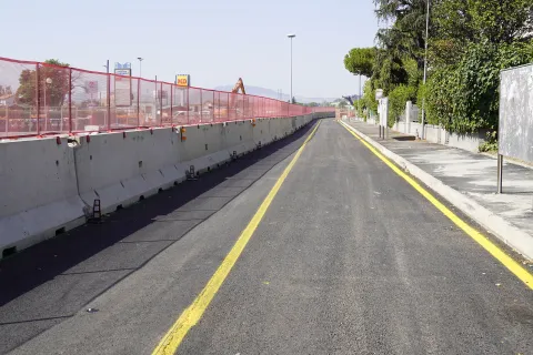 Collegamento Via Euterpe direzione mare-monte