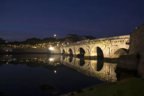 parco xxv aprile e ponte di tiberio