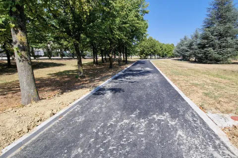 Sottopasso - ingresso da parco Cervi