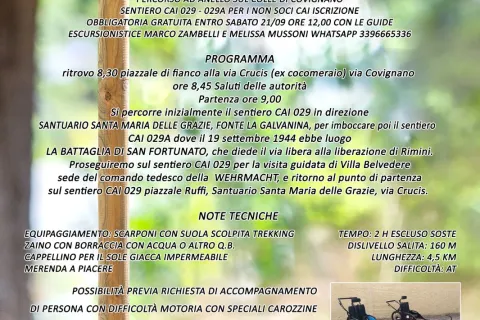 Escursione CAI - 22 settembre
