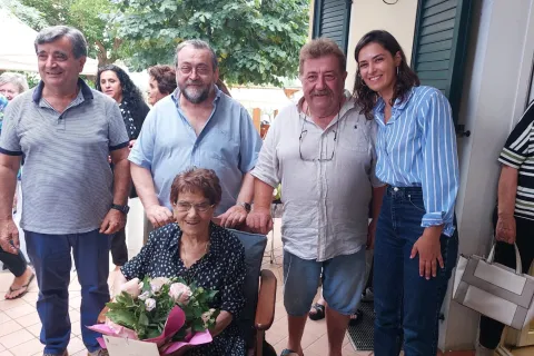 100 anni di vita per la signora Renilde di Bellariva