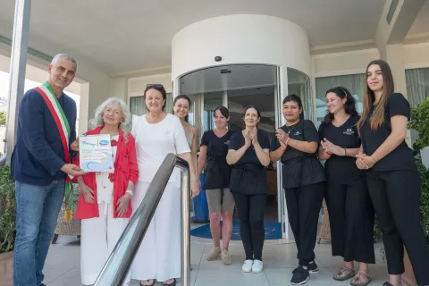 Premiazione turisti fedeli