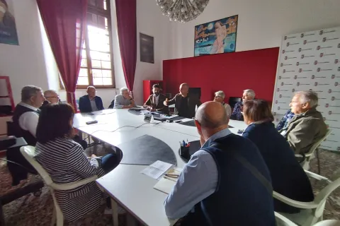 Incontro a Palazzo Garampi con il sindaco Sadegholvaad e l’assessore Gianfreda