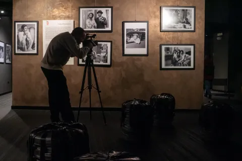 mostra Semplicemente Marcello. Un antidivo di successo
