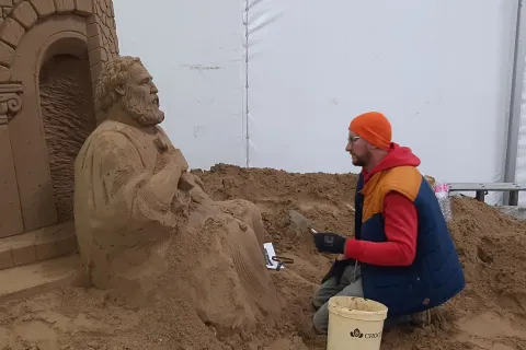 presepe di sabbia 2024