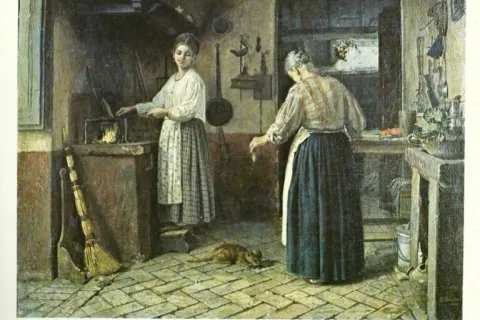 scena di cucina - guglielmo bilancioni