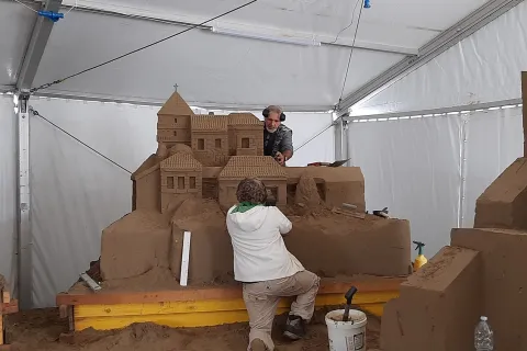 presepe di sabbia 2024