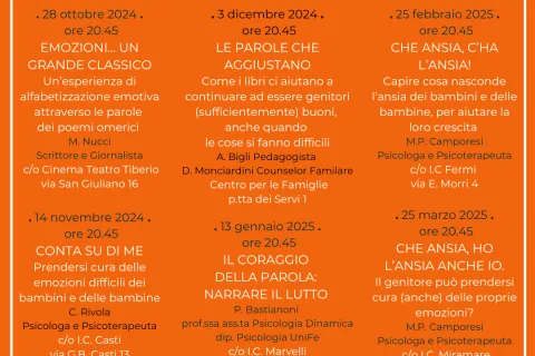 centro per le famiglie programma generale