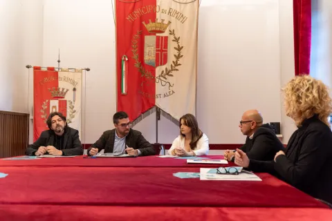 conferenza stampa evento l'attico