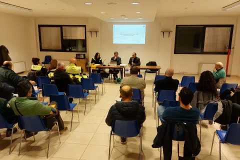 presentazione piano protezione civile