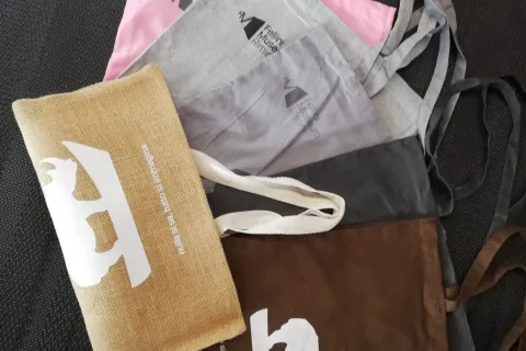 Shopper in tela del Fellini Museum