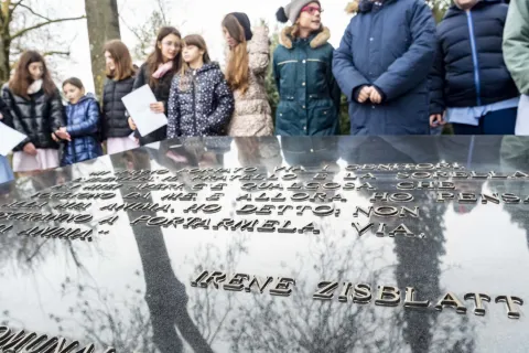 Celebrazione 27 gennaio 2025 a Rivazzurra in via Madrid