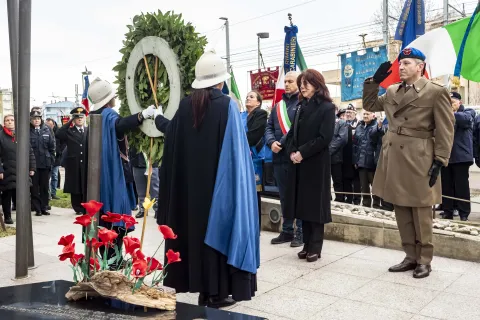 Celebrazione 27 gennaio 2025 a Rivazzurra in via Madrid