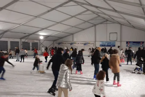 pista di pattinaggio