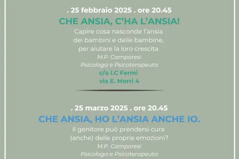Programma Conferenze Centro per le famiglie