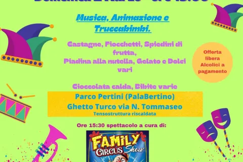 festa di carnevale al ghetto turco