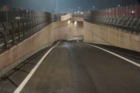 SOTTOPASSO via Euterpe con via della Repubblica