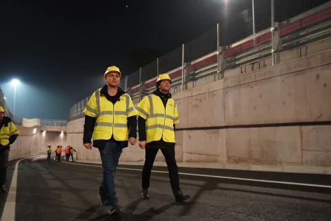 SOTTOPASSO via Euterpe con via della Repubblica