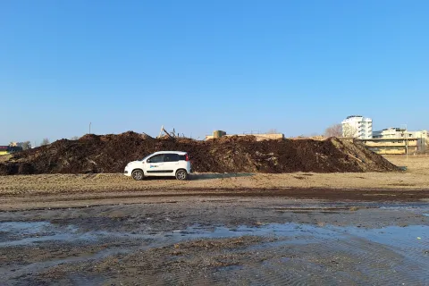 livellamento spiagge