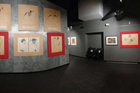 ‘Sudari di cinema’: Fellini, Pasolini, De Sica &… nella matita di David Parenti