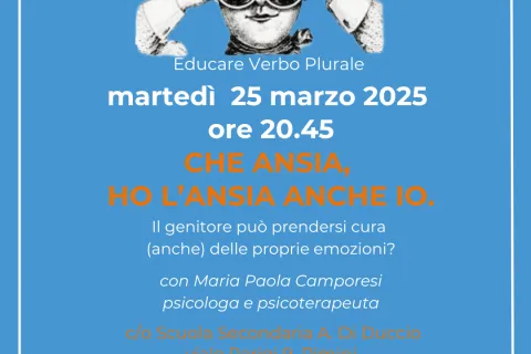 educare verbo plurale 25 marzo