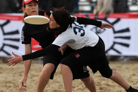 Paganello sulla spiaggia