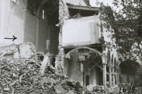 foto storica pinacoteca