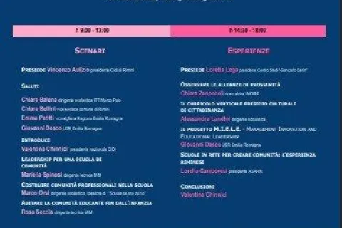 seminario nazionale organizzato dal CIDI (Centro Iniziativa Democratica degli Insegnanti)