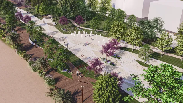 Fontane nel Parco del mare