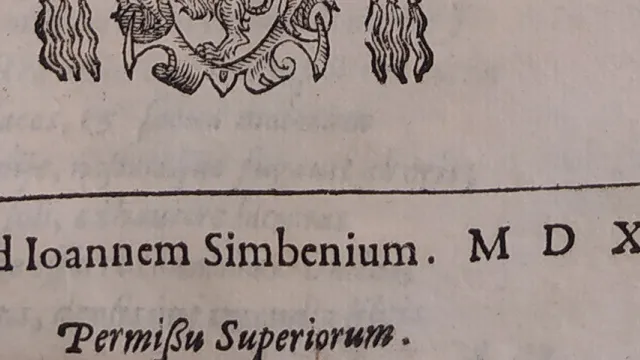 Cinquecentina dell' editore Simbeni