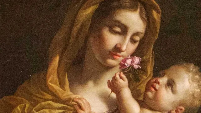 Madonna con bambino - Benedetto Gennari