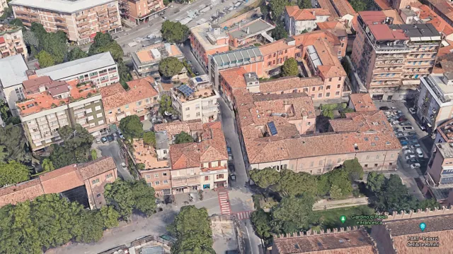 asfaltatura arredo nelle vie di duccio, beccari e verdi