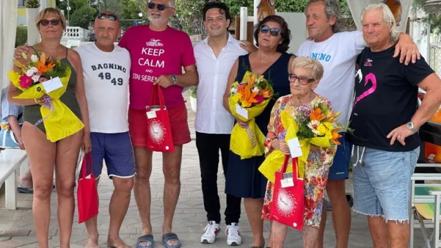 Premiazione turisti fedeli