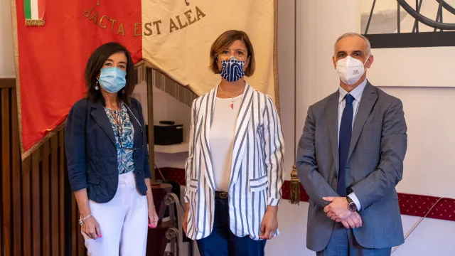 vice sindaco frisoni e vice questore maffei