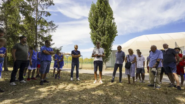 cerimonia per Gianluca Lombardini