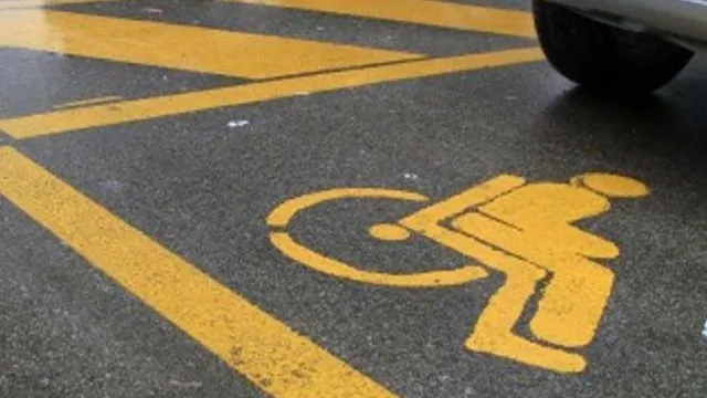 Parcheggio riservato ai disabili