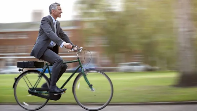 Andare al lavoro in bici