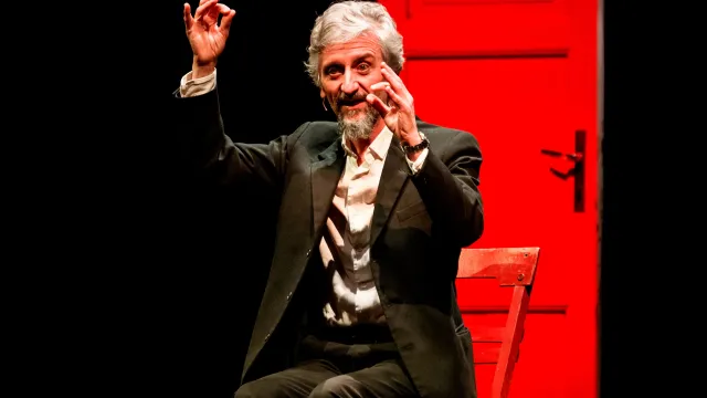 Ascanio Celestini in "Museo Pasolini" credits Musacchio Ianniello Pasqualini